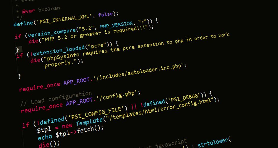 Kullanıcı WordPress sürümü ile PHP sürümünü karşılaştıran bir bilgisayar ekranı